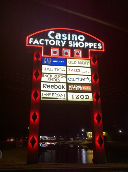 Casino Pylon Sign