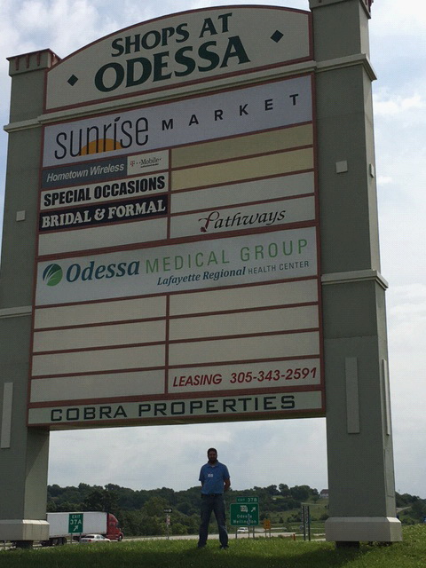 Odessa Pylon Sign